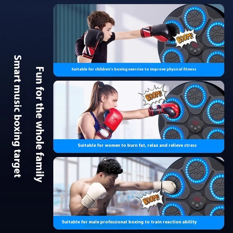 Music Boxing Machine Household With RGB Light Bluetooth-compatible Adults Mode Speed Adjustable