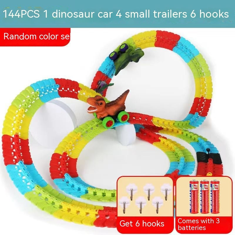 Children's Roller Coaster Dinosaur Track