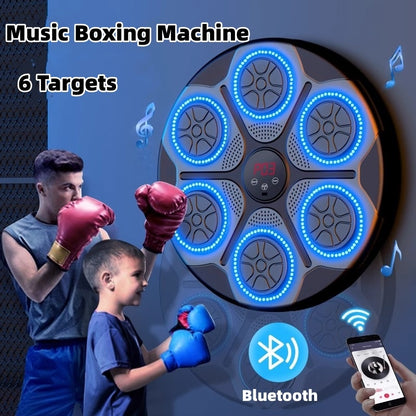 Music Boxing Machine Household With RGB Light Bluetooth-compatible Adults Mode Speed Adjustable