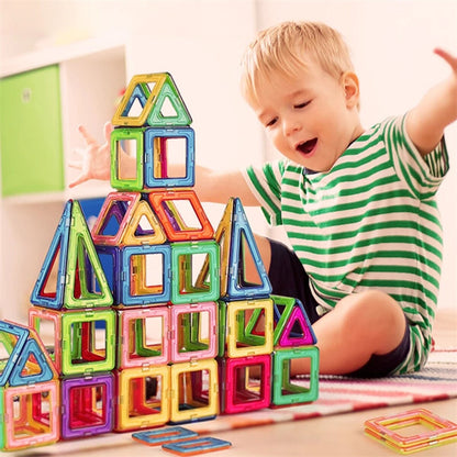 Magnetic Building Blocks DIY (Do it yourself) Magnet Toys For Kids Designer Construction Set Gifts For Children