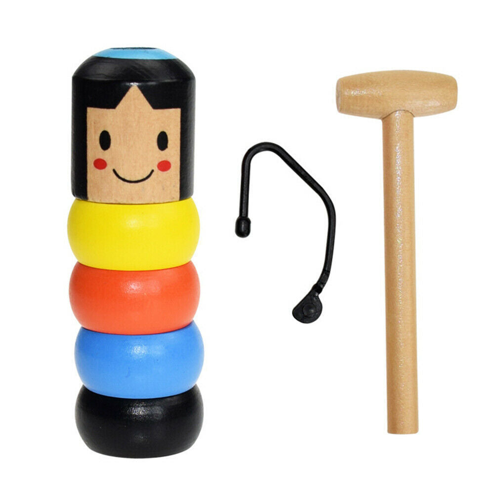 Unbreakable Wooden Man Magic Toy