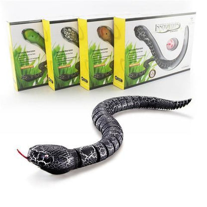 Novelty Remote Control Snake Rattlesnake Animal Trick Terrifying Mischief Toy