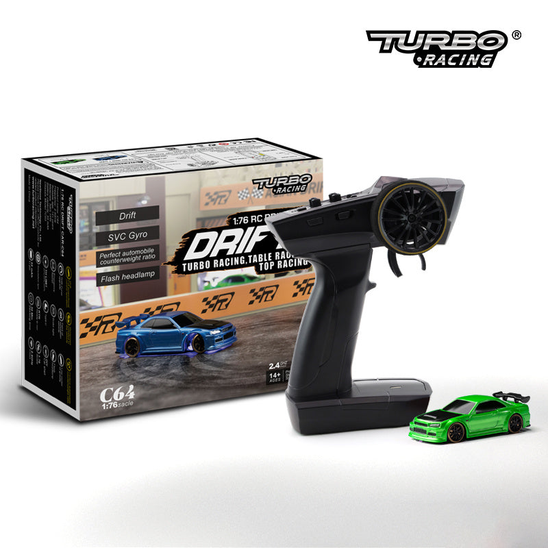 Turbo Racing High Speed C64 Drift Remote Controlled Car with Gyro for Kids And Adults