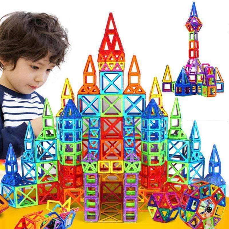 Magnetic Building Blocks DIY (Do it yourself) Magnet Toys For Kids Designer Construction Set Gifts For Children