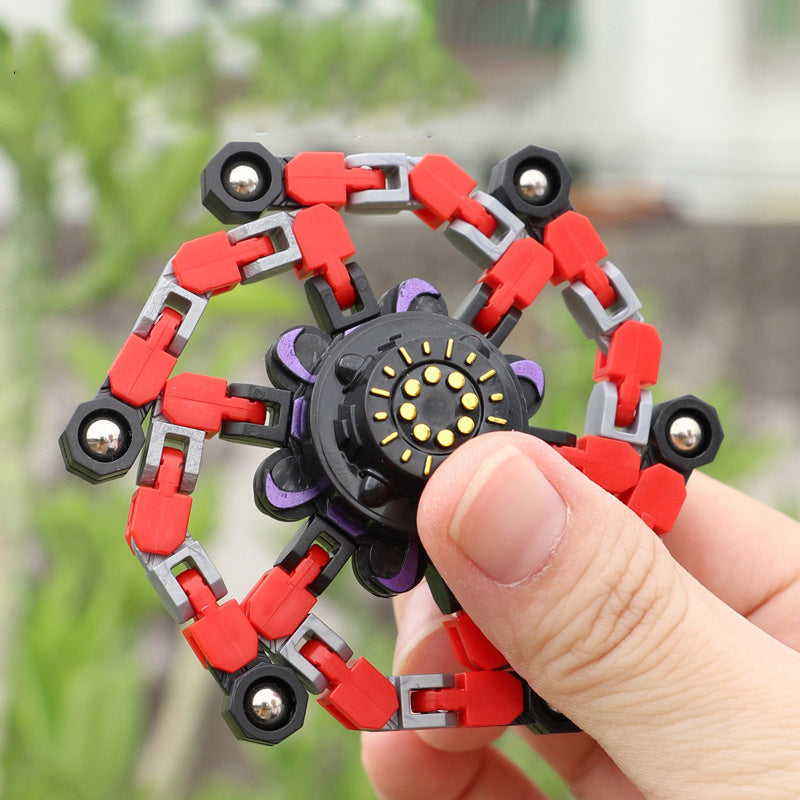 Deformed Fidget Spinner Chain toy for everyone! Anti-stress Hand Spinner Toy