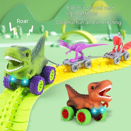 Children's Roller Coaster Dinosaur Track