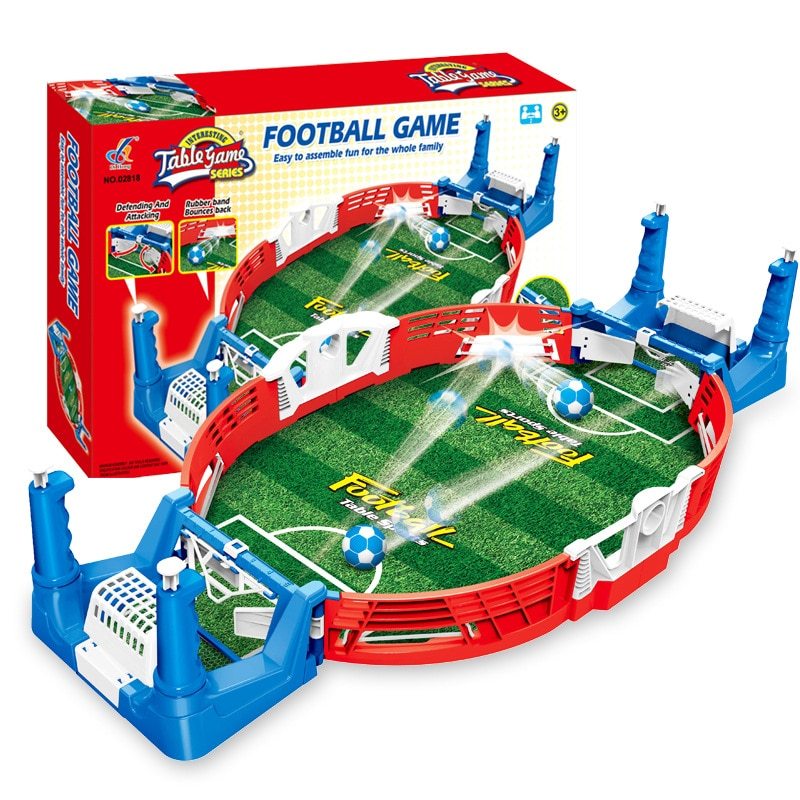 Mini Football Board Match Game Kit Tabletop Soccer Toys For Kids Indoor Fun (Portable)