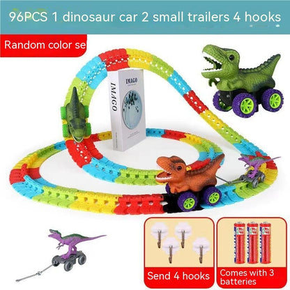 Children's Roller Coaster Dinosaur Track